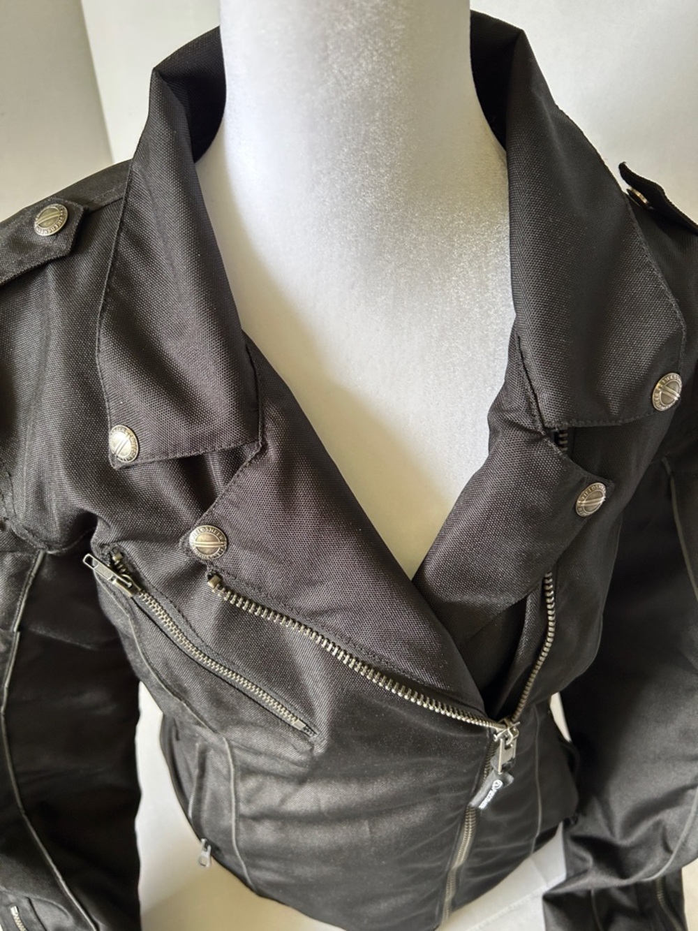 FIELDSHEER CORBOLEX BLACK WOMENS MOTERCYCLE RIDING JACKET SIZE M - Picture 3 of 16